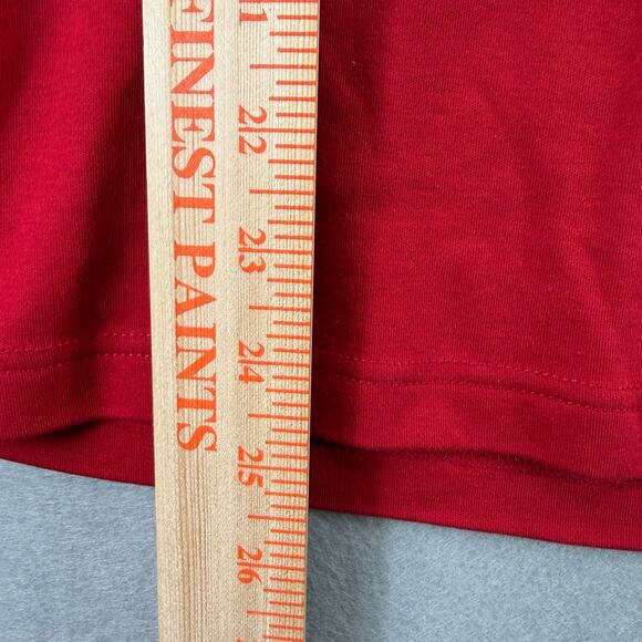 Eddie Bauer Women’s Red Long Sleeve Turtleneck Size M - Picture 7 of 8